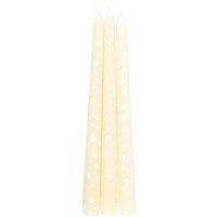 Something Different Carrot Patch Daisy Taper Candle (Pack of 3) in White
