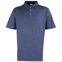 Premier Men Studded Polo Shirt in Navy | Size: 5X-Large