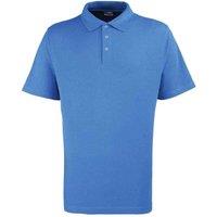 Premier Men Studded Polo Shirt in Blue | Size: 5X-Large