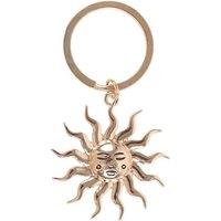 Something Different Sun Keyring in Gold