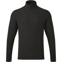 Premier Men Recyclight Quarter Zip Fleece in Black | Size: 5X-Large