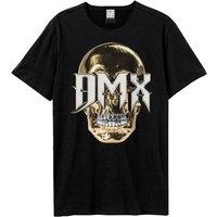 Amplified Men 3D Skull DMX T-Shirt in Black | Size: 2X-large