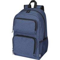 Avenue Men Graphite Deluxe 15.6in Laptop Backpack in Dark Navy