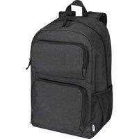 Avenue Men Graphite Deluxe 15.6in Laptop Backpack in Charcoal