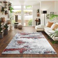 Smart Living Modern Emperor Thick Area Rug for Bedroom, Living Room, Hallway Runner in Pink | Size: 200cm x 290cm