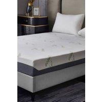 Ezysleep 18cm Bamboo Memory Foam Mattress in White | Size: Single