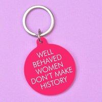 https://www.burton.co.uk/product/flamingo-candles-well-behaved-women-don-t-make-history-keyring_p-c8ce6d5e-4240-4530-8eb7-388cdc712ca9?colour=Pink&size=One%20Size