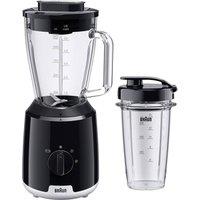 Braun Jug Blender 600W 1.5L PowerBlend 1 in Black