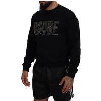 Dsquared2 Men Preloved Gothic Wave Crew Neck Sweatshirt - Black Sweaters | Size: 48