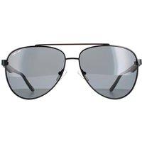 Men Aviator Black Grey Polarized 756