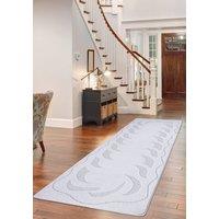Smart Living Ovalack Heavy Duty Machine Washable Hallway Kitchen Non Slip Door Mat in Beige | Size: 50cm x 80cm