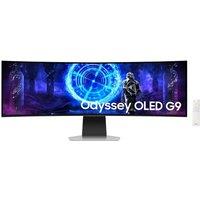 Samsung Odyssey OLED G95SD 49 DQHD Curved Smart Monitor 240Hz 0.03ms Response Time in Silver