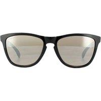 Oakley Rectangle Polished Black Prizm Black Sunglasses