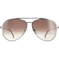 Bally Men Aviator Gunmetal Grey Gradient BY0024-D