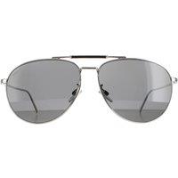 Bally Men Aviator Silver Grey Mirrored BY0038-D