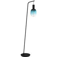 Eglo Cranley IP20 Minimalist Steel Floor Lamp in Black