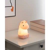 Eglo Castellino, Unicorn Night Light / Table Lamp for Kids in Pale Pink