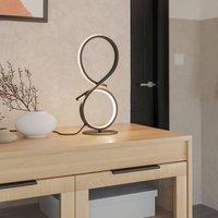 Eglo Serpins Black Aluminium & Steel Modern Table Lamp