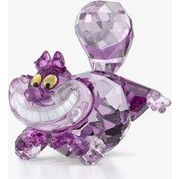 Swarovski Alice In Wonderland Cheshire Cat Ornament 5668073 in Purple