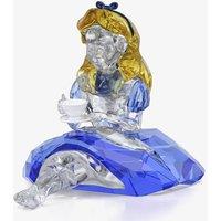 Swarovski Alice In Wonderland Alice Ornament 5670324 in Blue
