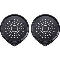 Set of 2 Pyrex Magic Pizza Pan in Black