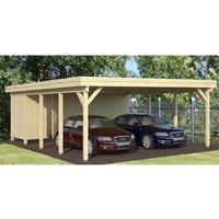 20' x 25' Palmako Karl Wooden Carport (6m x 7.6m)