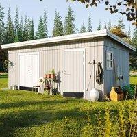 18' x 11' Palmako Kalle (88mm) Premium Multi-room Shed (5.6m x 3.3m)