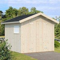 9' x 9'5 Palmako Nils Heavy Duty Wooden Apex Shed (2.8m x 2.9m)