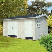 15' x 11' Palmako Olaf Premium (88mm) Multi-room Shed (4.5m x 3.3m)