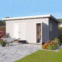 15' x 11' Palmako Kalle (88mm) Premium Multi-room Shed (4.5m x 3.3m)