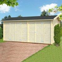 17' x 10'5 Palmako Jari Premium (28mm) Multi-room Shed (5.2m x 3.2m)