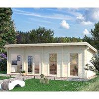 Palmako Heidi 8.8m x 3.9m Log Cabin Garden Building (70mm)