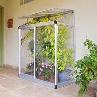 4'x2' Palram Canopia Lean To Small Wall Mini Greenhouse (1.2x0.6m)