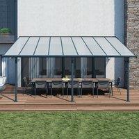 10x18 Palram Canopia Sierra Grey Patio Cover