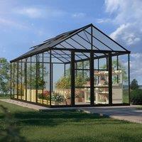 10' x 20' Palram Canopia Aria Black Polycarbonate Greenhouse