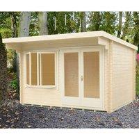 Shire Belgravia 3.6m x 2.4m Log Cabin (28mm)