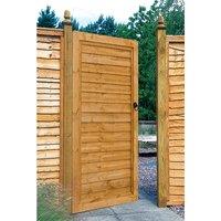 Forest 3' x 6' Wooden Lap Side Garden Gate (0.91m x 1.83m)