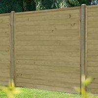 Forest 6' x 6' Pressure Treated Tongue and Groove Fence Panel (1.83m x 1.83m)