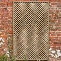 Forest 5'11" x 2'11" Wisley Diamond Lattice Trellis Panel (1.8m x 0.9m)