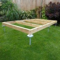 QuickJACK Adjustable Shed Base System for Soft Surfaces - Kit 5