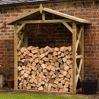 6'10 x 2'10 Forest Apex Large Logstore (2.1m x 0.9m)