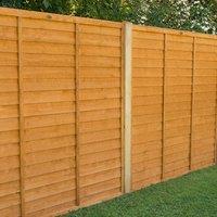 Forest 6' x 5' Straight Cut Overlap Fence Panel (1.83m x 1.52m)