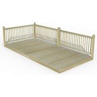 8' x 16' Forest Patio Deck Kit No. 5 (2.4m x 4.8m)