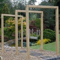 Forest Sleeper Garden Arch Set 5'3 x 0'4 (3PK)