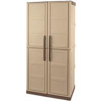 2'4 x 1'3 Shire Large Plastic Garden Storage Cupboard (0.73m x 0.39m)