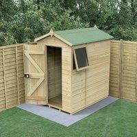 6' x 4' Forest Timberdale 25yr Guarantee Tongue & Groove Pressure Treated Apex Shed (1.93m x 1.37m)