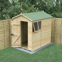 7' x 5' Forest Timberdale 25yr Guarantee Tongue & Groove Pressure Treated Apex Shed (2.23m x 1.67m)