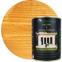Timmersol Honey Blushed Oak Log Cabin & Decking Treatment (5 Litres)