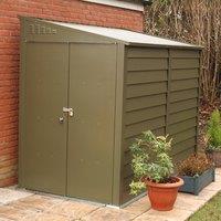 9' x 4' Trimetals Titan 940 Premium Pent Metal Lean To Shed (2.63m x 1.31m)