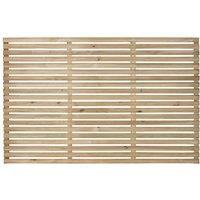 Forest 6' x 4' Pressure Treated Contemporary Slatted Fence Panel (1.8m x 1.2m)